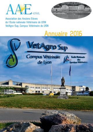 2016 / VETAGRO SUP / Annuaire des Ingénieurs